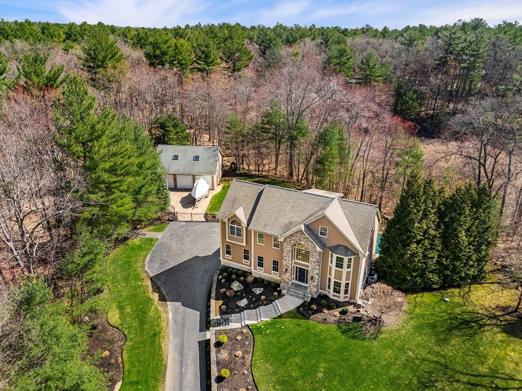 10 Sawyer Lane Middleton, MA 01949 - Photo 8 of 46 an aerial view of a house with a big yard