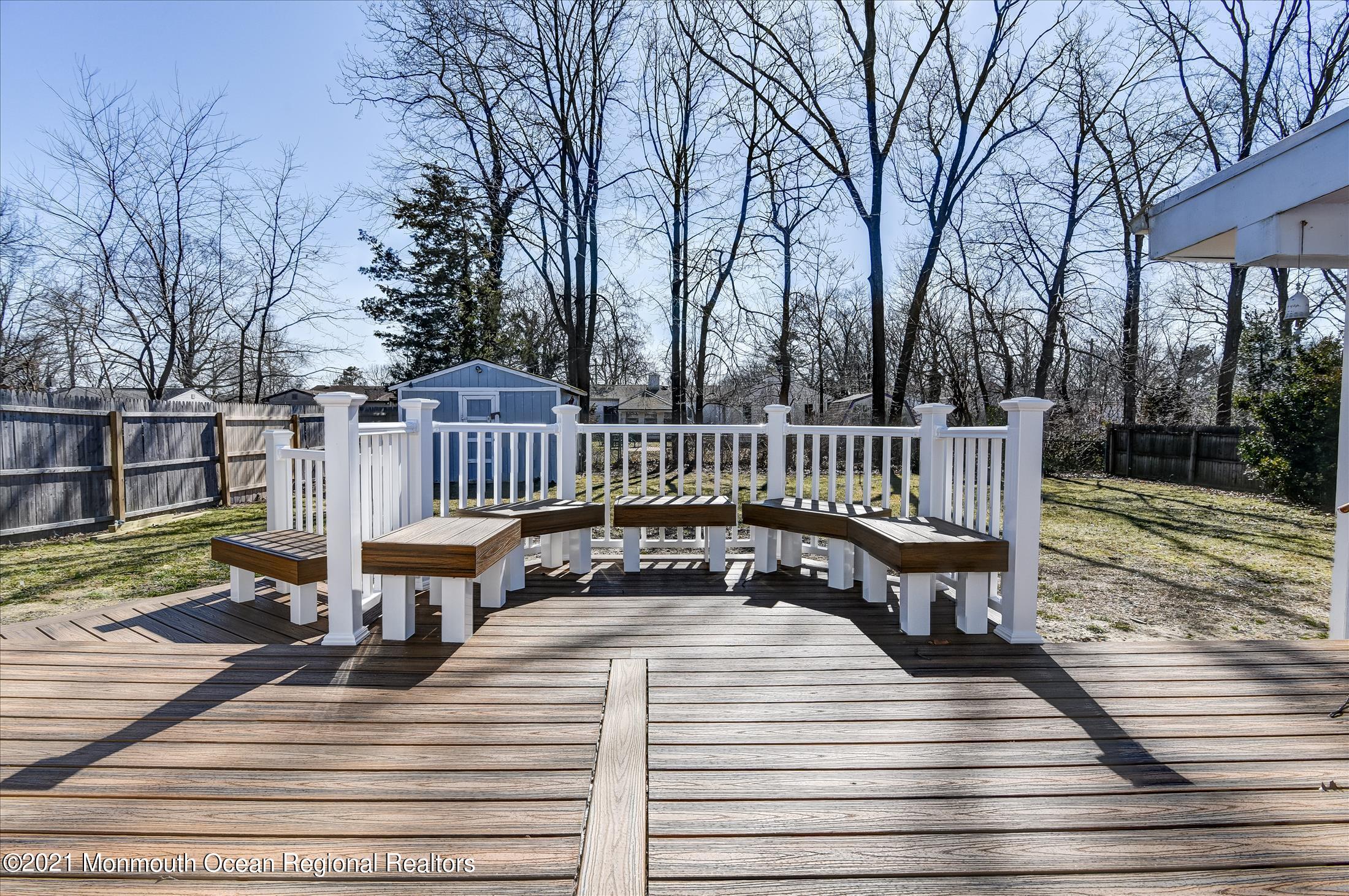 56 Burnt Tavern Road Brick, NJ 08724 - Photo 21 of 27 Beautiful new trex deck and large backya