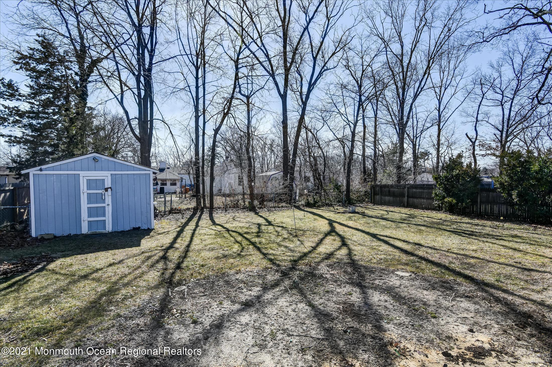 56 Burnt Tavern Road Brick, NJ 08724 - Photo 24 of 27 Large fenced in yard and oversized stora