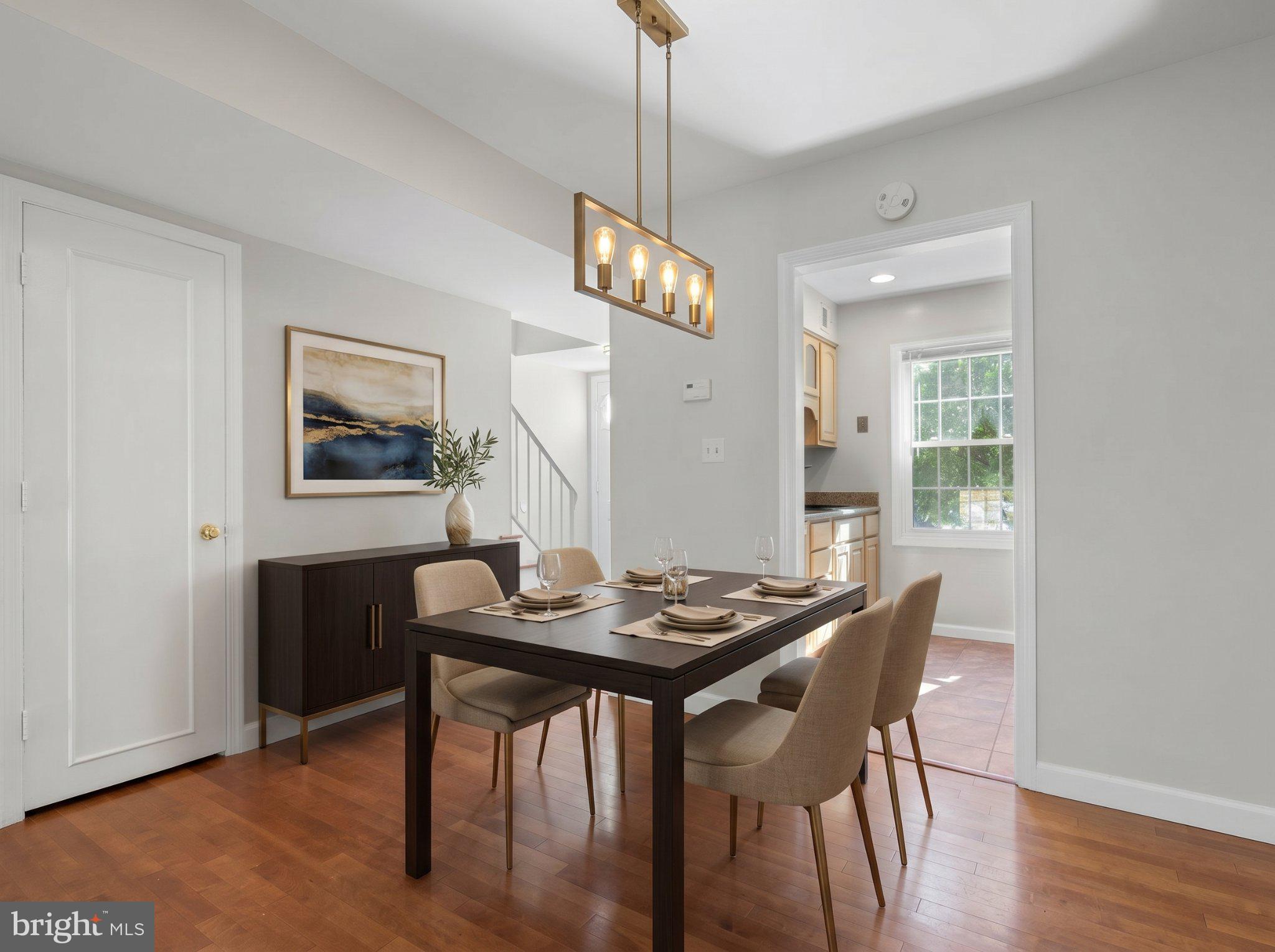 8221 Tory Road, Unit 150 Springfield, VA 22152 - Photo 11 of 36 Modern dining space with natural light.
