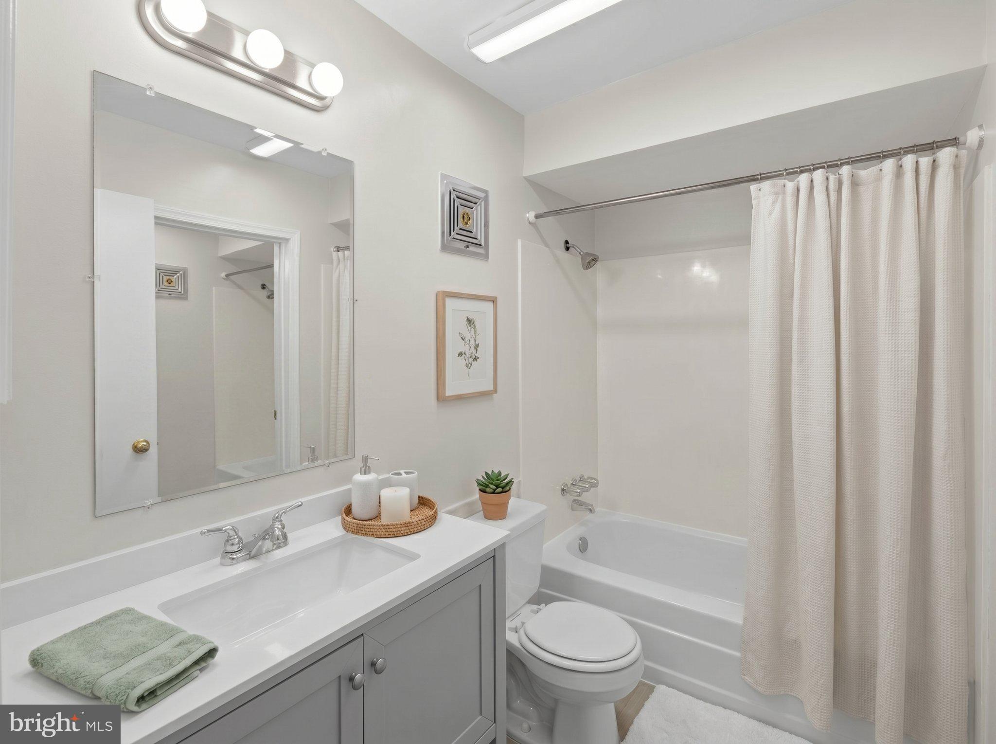 8221 Tory Road, Unit 150 Springfield, VA 22152 - Photo 22 of 36 Serene and modern bathroom retreat.