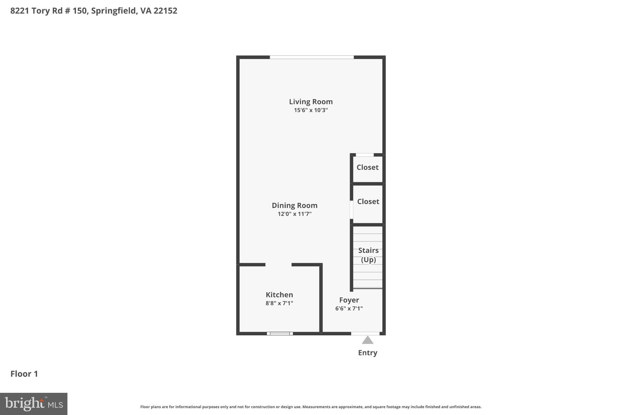 8221 Tory Road, Unit 150 Springfield, VA 22152 - Photo 36 of 36 Spacious floor plan for modern living.