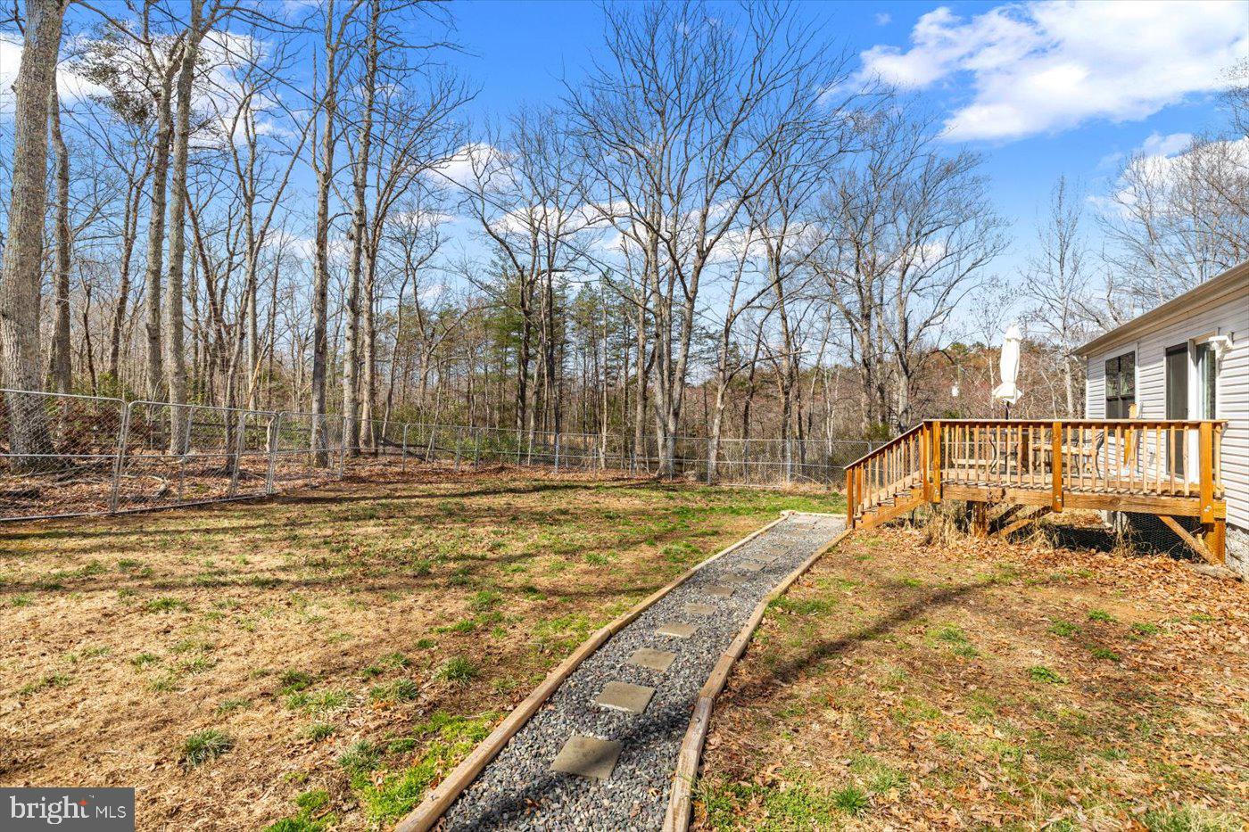 6122 Slate Mills Road Boston, VA 22713 - Photo 34 of 36 a view of a yard with trees