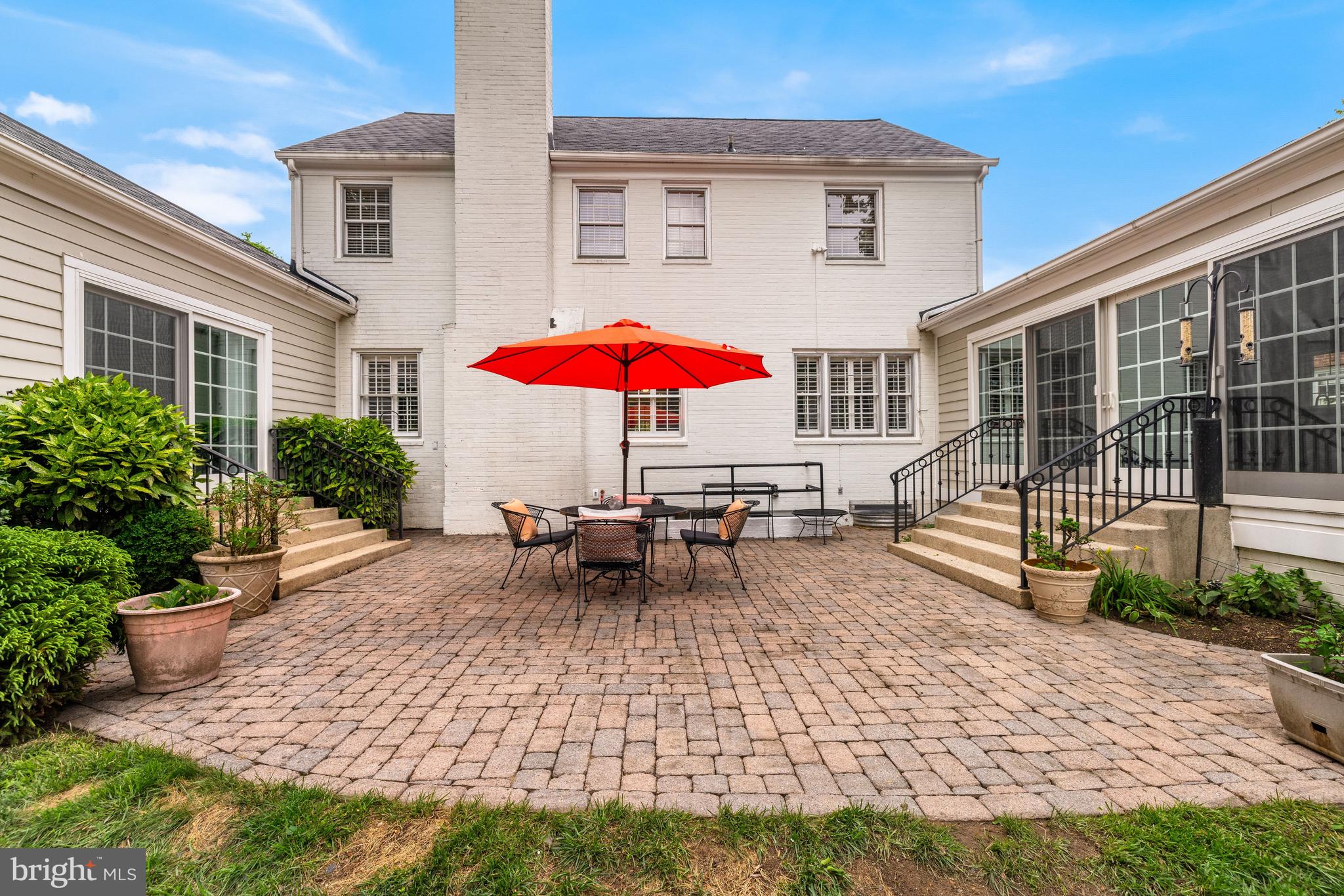 8015 Glendale Road Chevy Chase, MD 20815 - Photo 43 of 44 Rear Patio