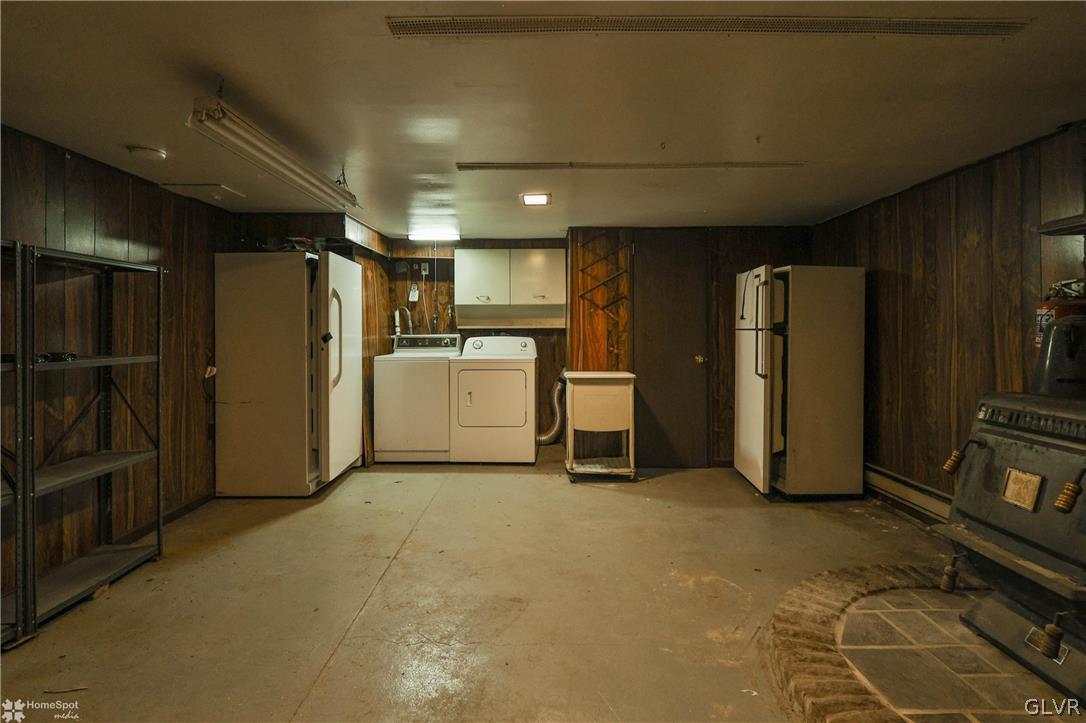 1215 Macada Road Bethlehem, PA 18017 - Photo 28 of 39 a view of a refrigerator in kitchen and utility room