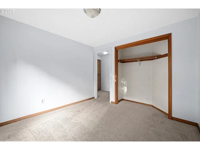 a backyard of a house