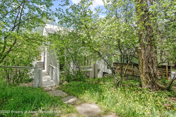 a view of a garden