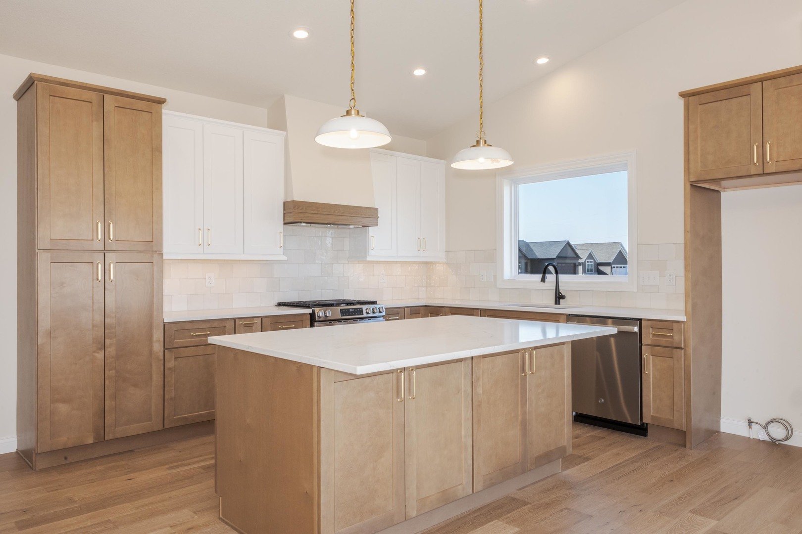 2538 Marble Road Normal, IL 61761 - Photo 14 of 52 a kitchen with a sink a stove a refrigerator and a window
