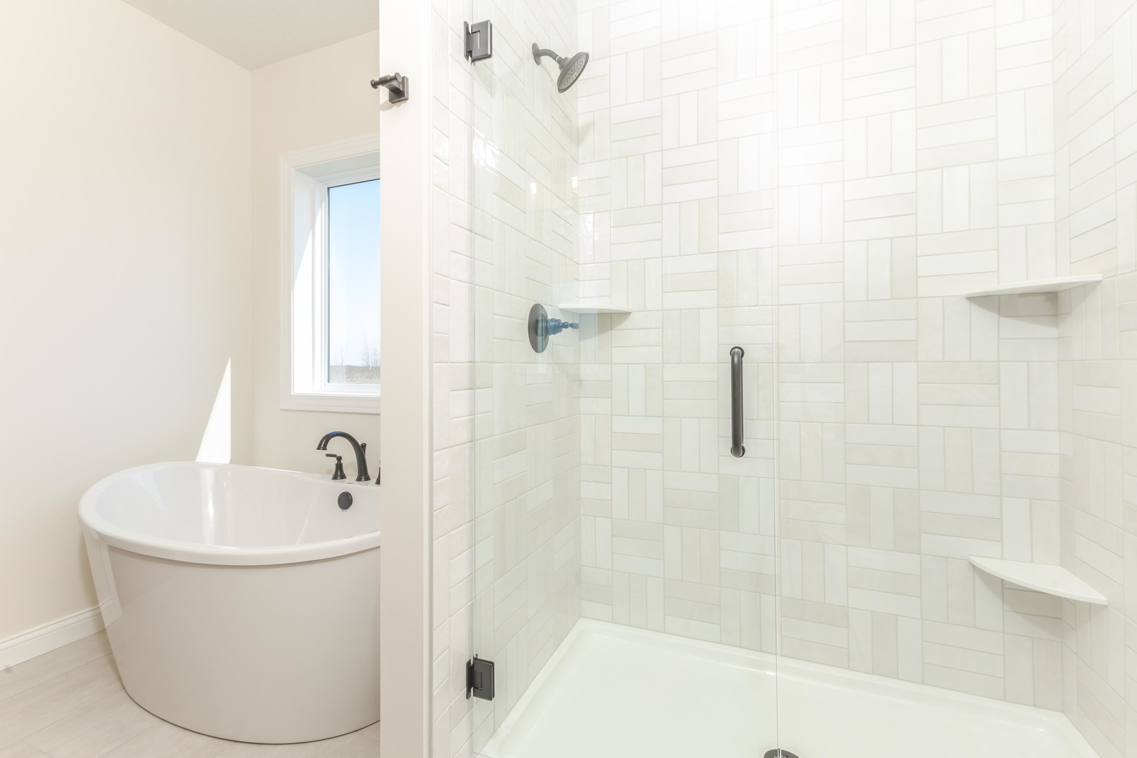 2538 Marble Road Normal, IL 61761 - Photo 28 of 52 a bathroom with a white bath tub a shower and a sink