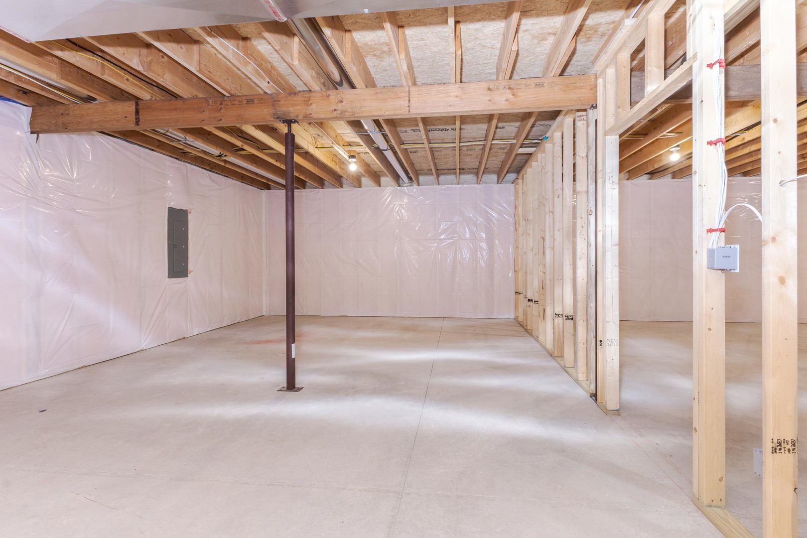 2538 Marble Road Normal, IL 61761 - Photo 44 of 52 a view of a garage with wooden floor