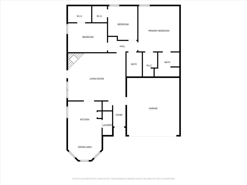 7733 Liz Lane Watauga, TX 76148 - Photo 27 of 27 View of floor plan / room layout