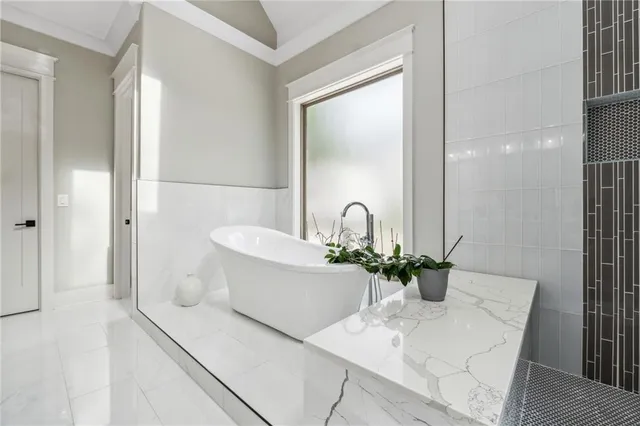 a view of a porch with furniture and a fireplace