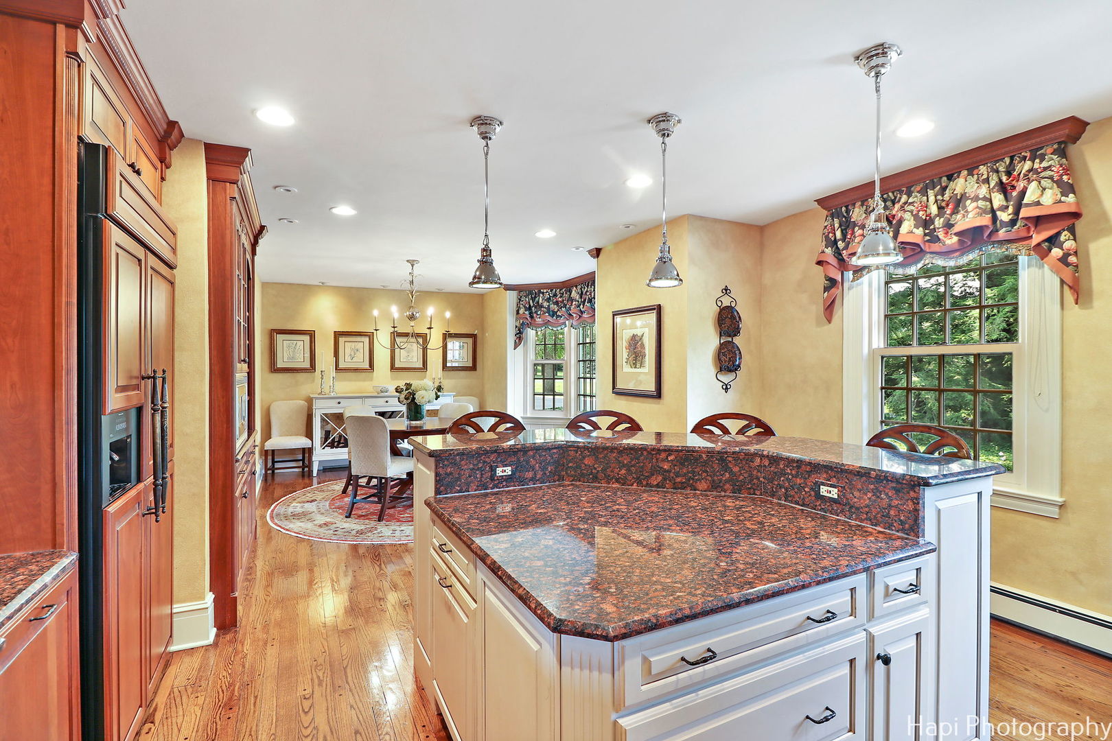 35W543 Miller Road Dundee, IL 60110 - Photo 14 of 68 a large kitchen with kitchen island a large counter top space a sink stainless steel appliances and cabinets