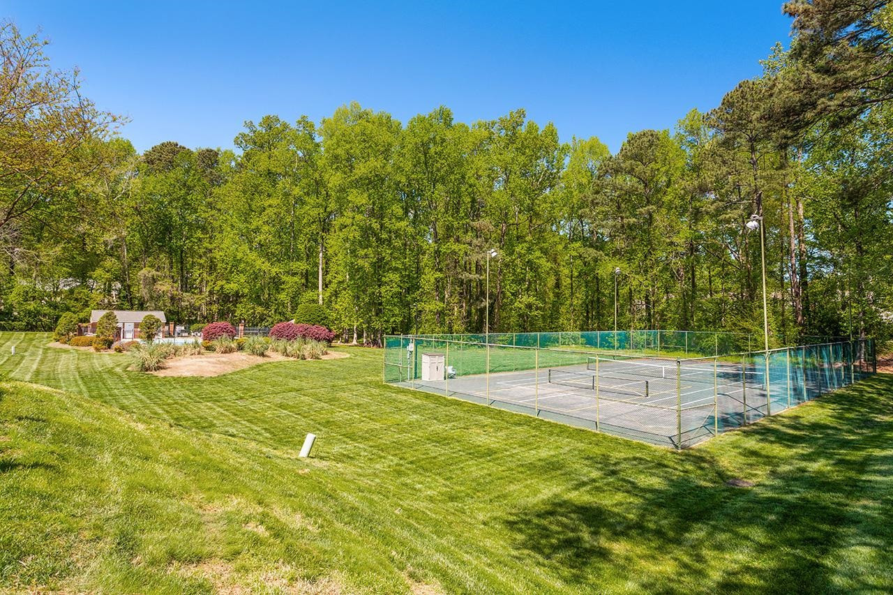 2315 Upper Oaks Way Raleigh, NC 27615 - Photo 45 of 45 View of Pool and Tennis Courts