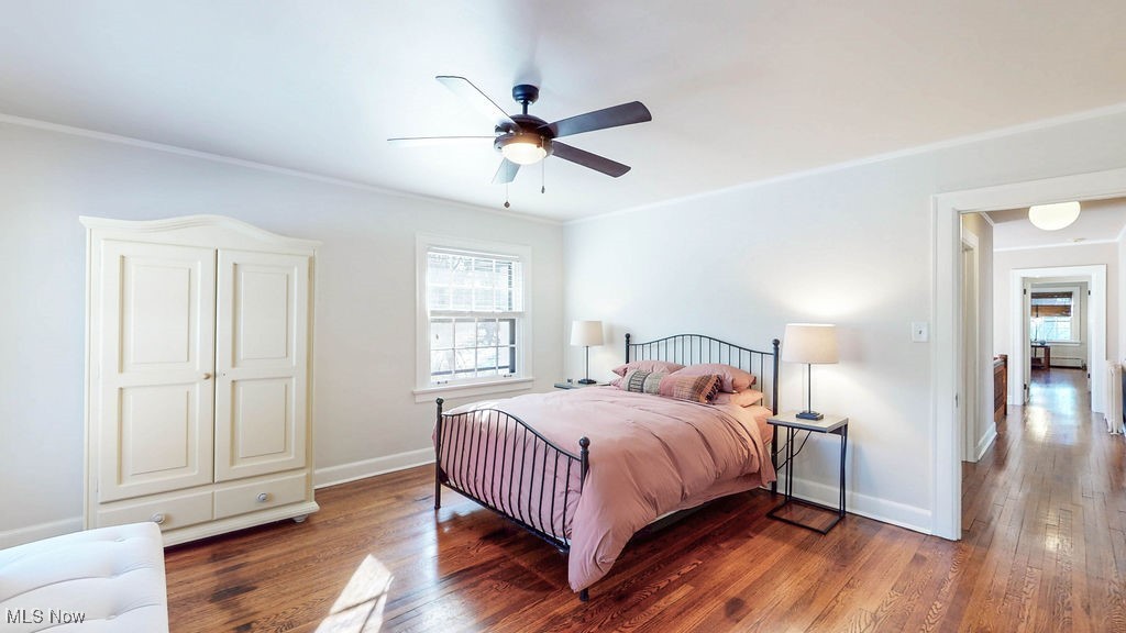 2593 Coventry Road Cleveland, OH 44120 - Photo 33 of 50 Second bedroom featuring hardwood floors and natural light.