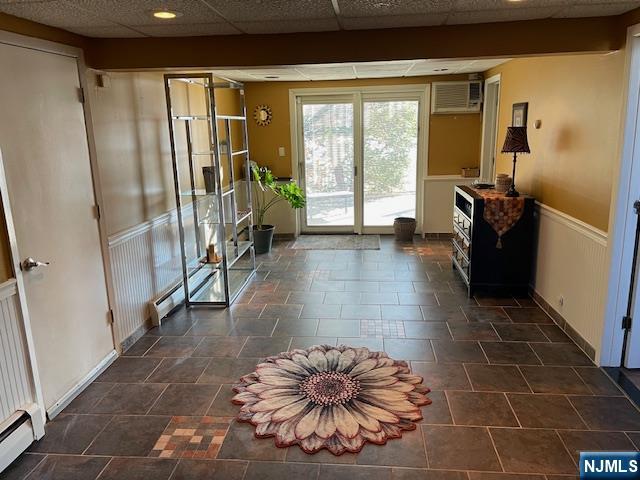 82 Herrick Street East Rutherford, NJ 07073 - Photo 17 of 26 a view of entryway with a floor to ceiling window and wooden floor
