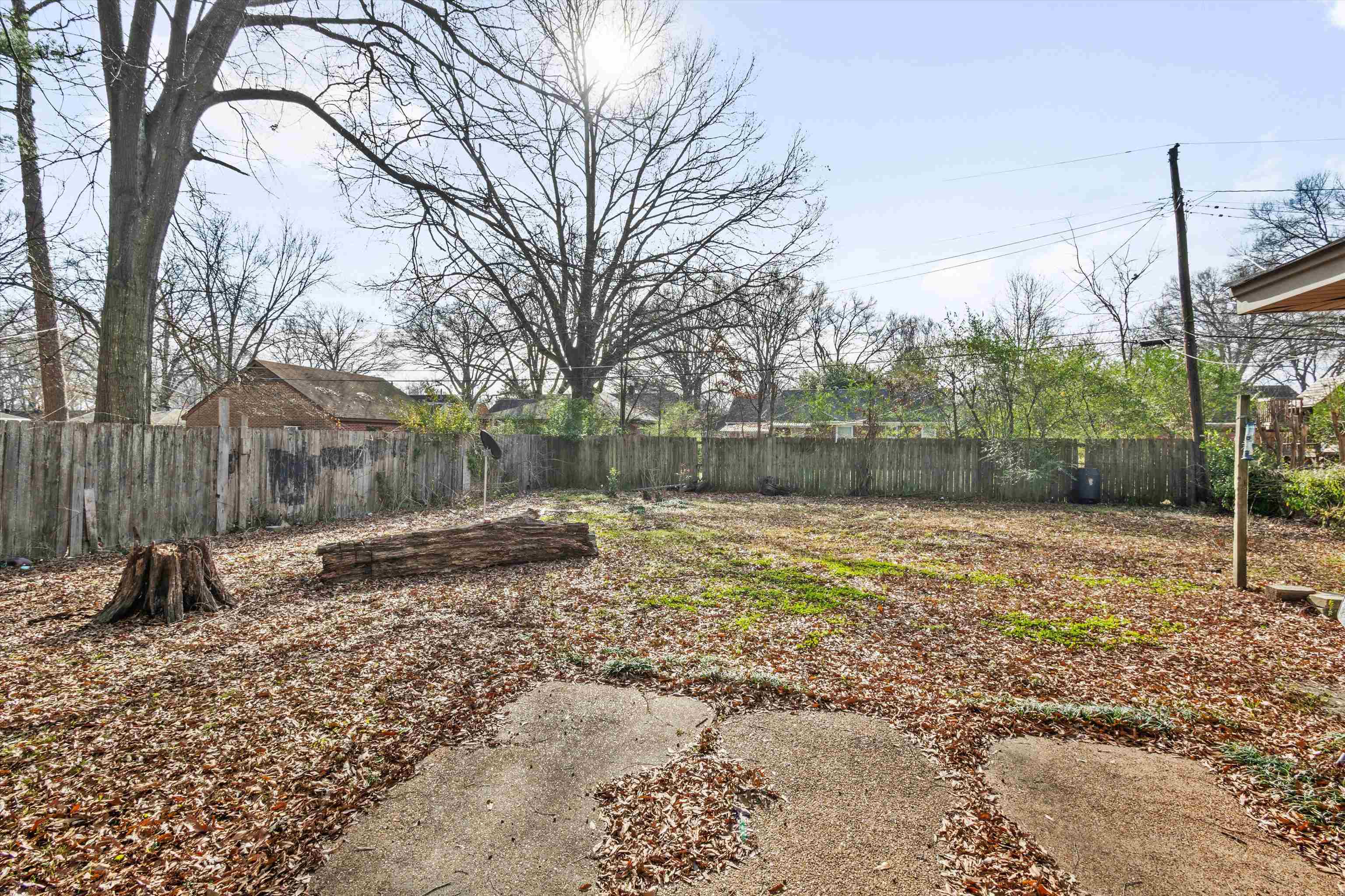 4487 East Dearing Road Memphis, TN 38117 - Photo 25 of 27 View of fenced backyard