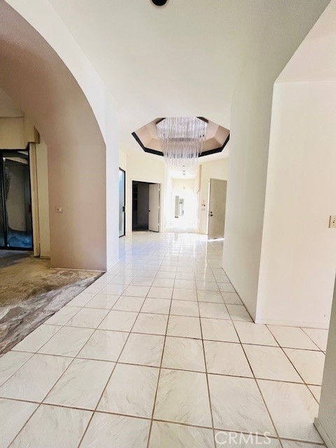79990 Cedar Crest La Quinta, CA 92253 - Photo 18 of 19 a view of an empty room and chandelier fan