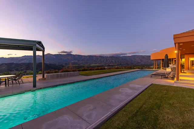 a view of a yard with plants