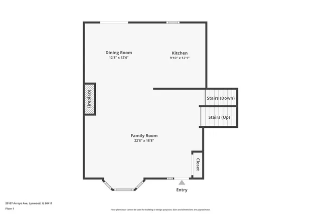 $269,900 | 20107 Arroyo Avenue, Lynwood, IL 60411