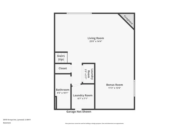 $269,900 | 20107 Arroyo Avenue, Lynwood, IL 60411