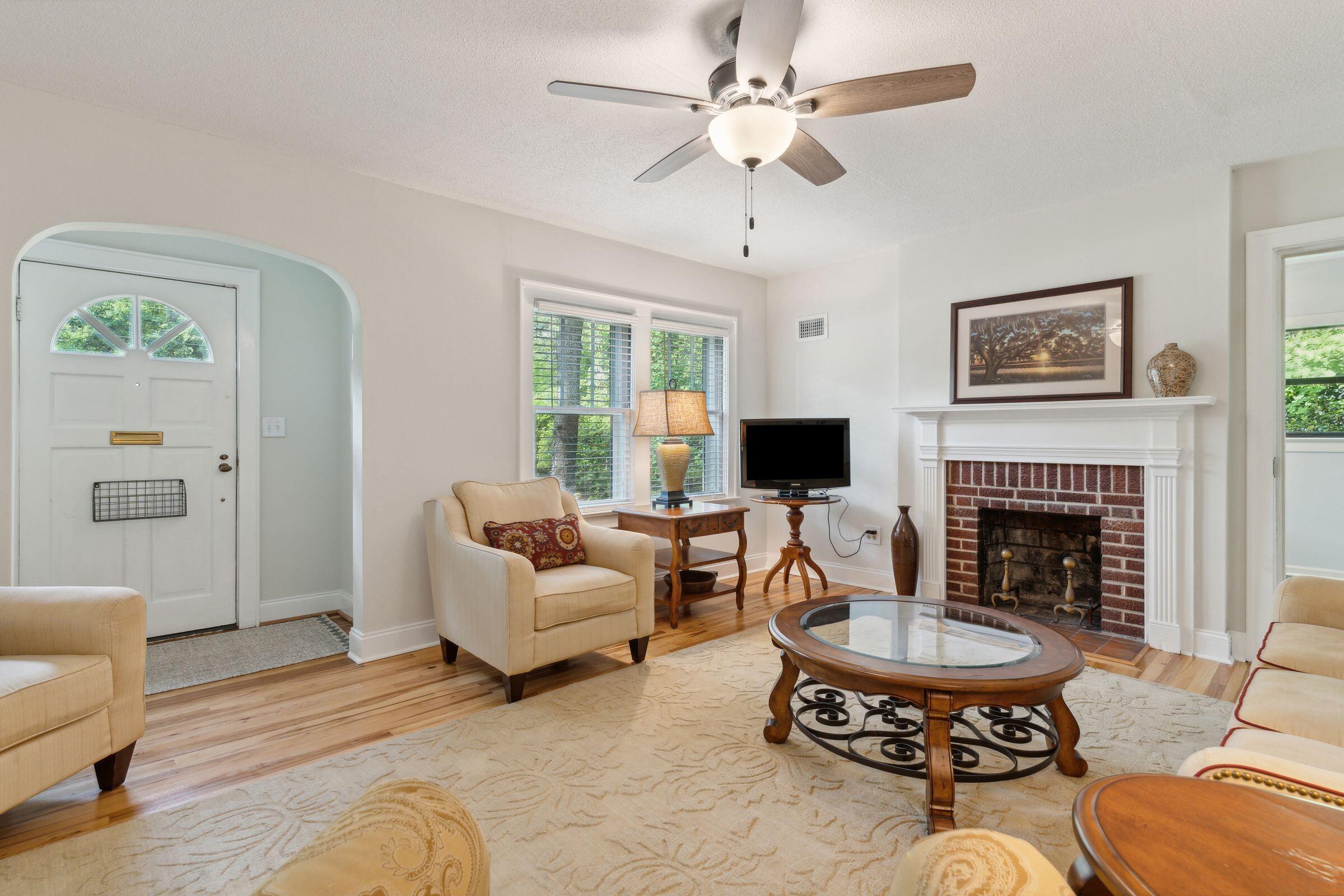 1208 Chesterfield Road North Charleston, SC 29405 - Photo 5 of 55 Large Living Room with Fireplace