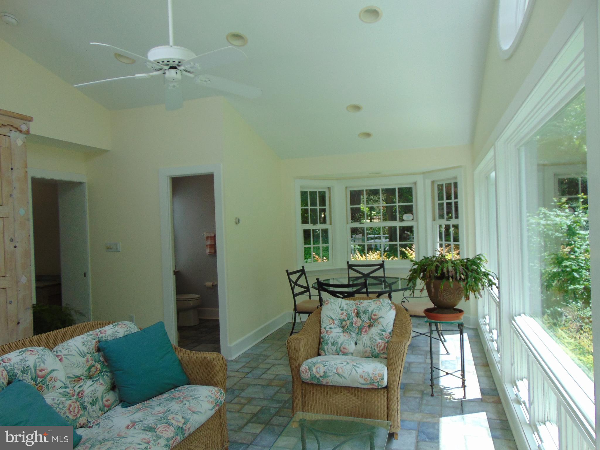 31 South Providence Road Wallingford, PA 19086 - Photo 14 of 61 Dramatic Vaulted Ceiling with Ceiling Fan