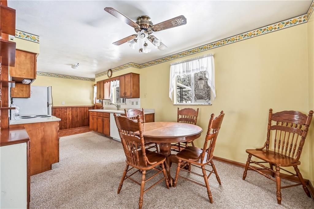 2801 Mercer West Middlesex Road West Middlesex, PA 16159 - Photo 13 of 24 a view of a dining room with furniture and a chandelier