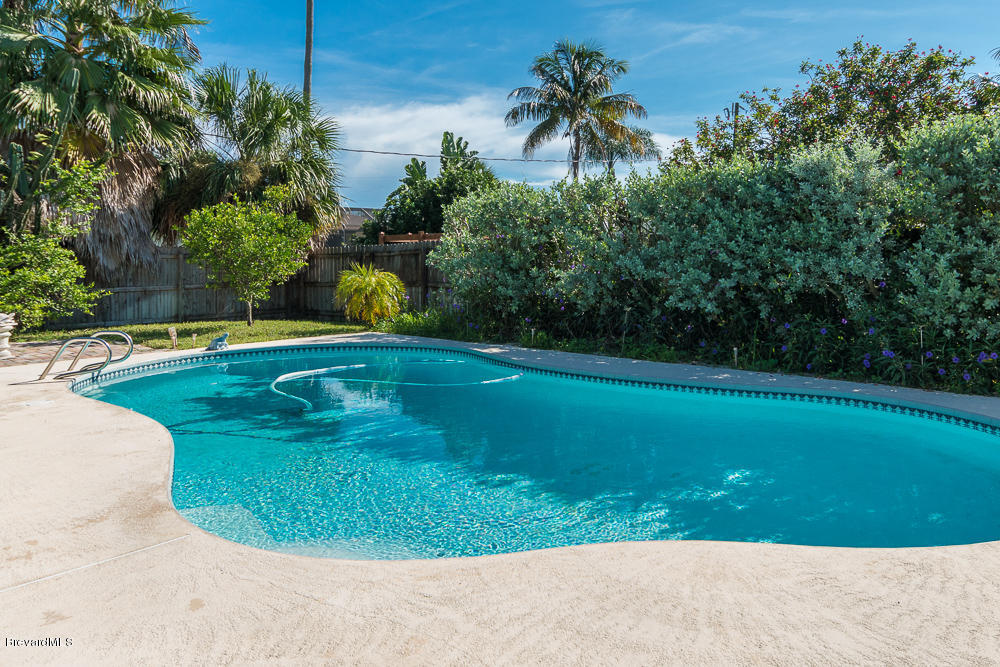 290 Riggs Avenue Melbourne Beach, FL 32951 - Photo 19 of 19 ENJOY YOUR POOL IN YOUR TROPICAL OASIS!