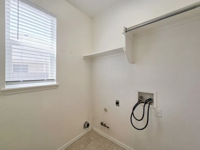 a view of a rack on the wall