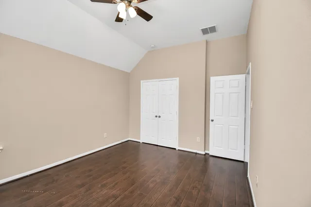 wooden floor in an empty room
