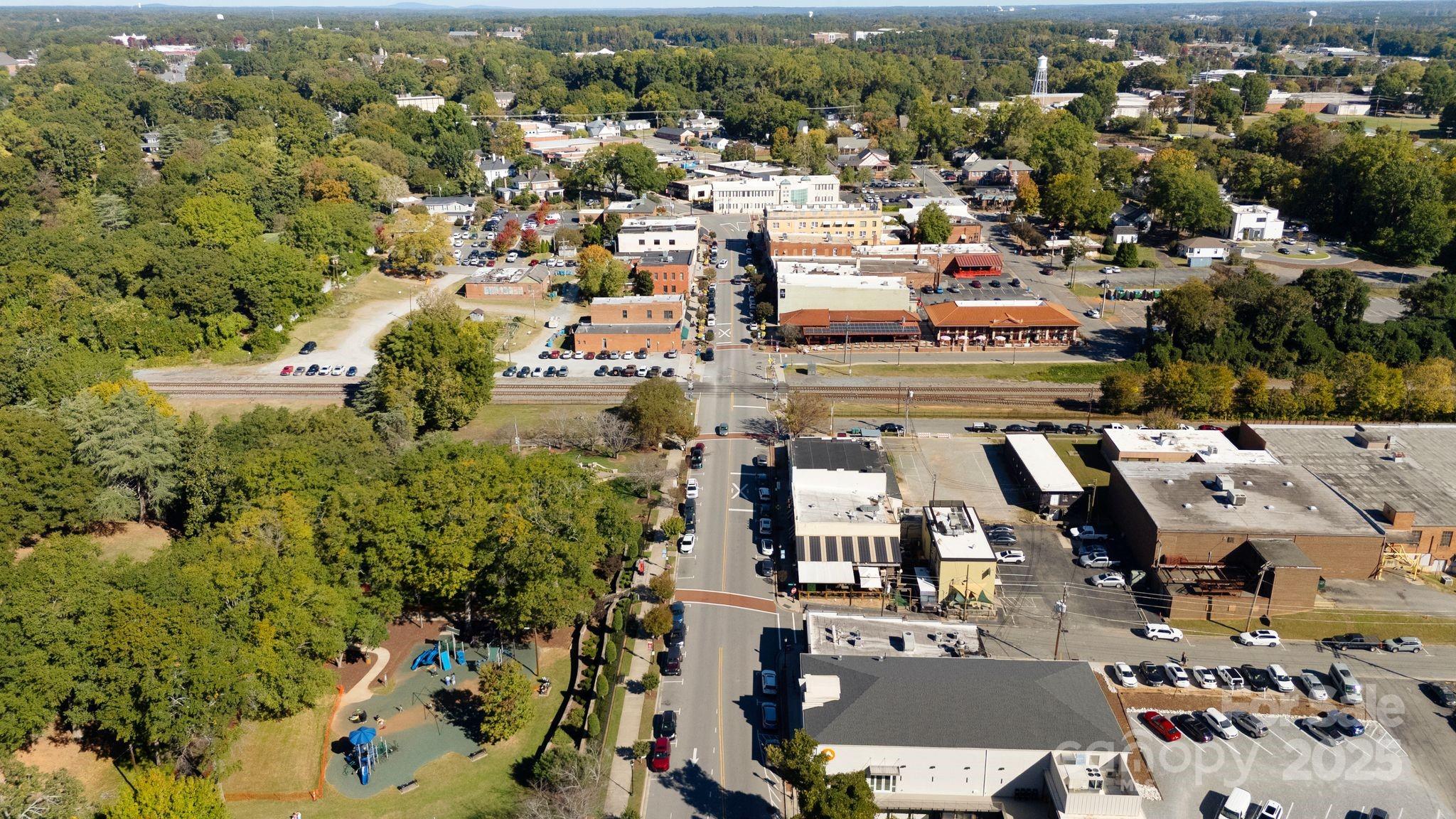 232 Morgan's Branch Road Belmont, NC 28012 - Photo 34 of 40 an aerial view of a city with lots of residential buildings