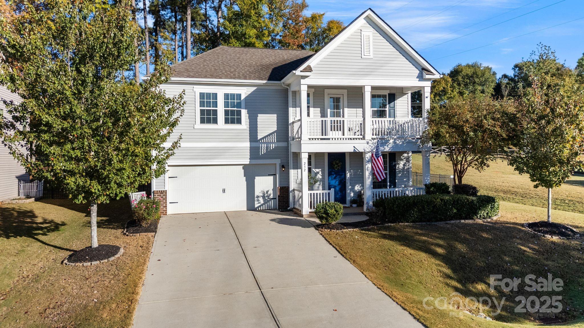 232 Morgan's Branch Road Belmont, NC 28012 - Photo 39 of 40 a front view of a house with a yard