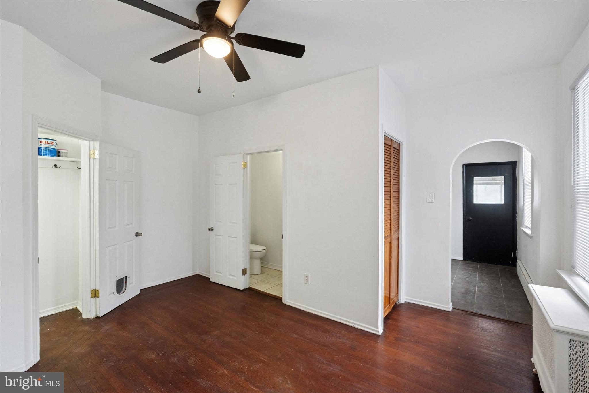 4489 Livingston Street Philadelphia, PA 19137 - Photo 6 of 25 a view of empty room with wooden floor