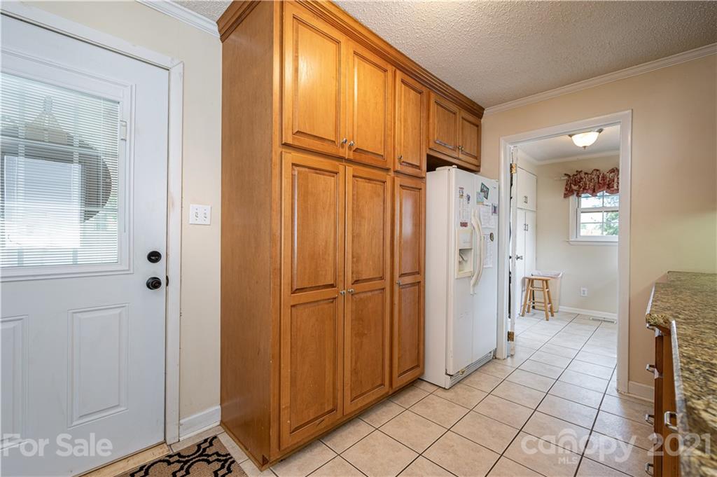 628 Hulls Grove Church Road Vale, NC 28168 - Photo 10 of 40 a view of a refrigerator in kitchen and entryway