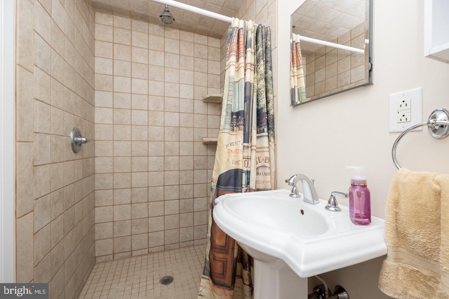 4221 Blair Mill Road Hatboro, PA 19040 - Photo 36 of 42 a bathroom with a sink and a shower