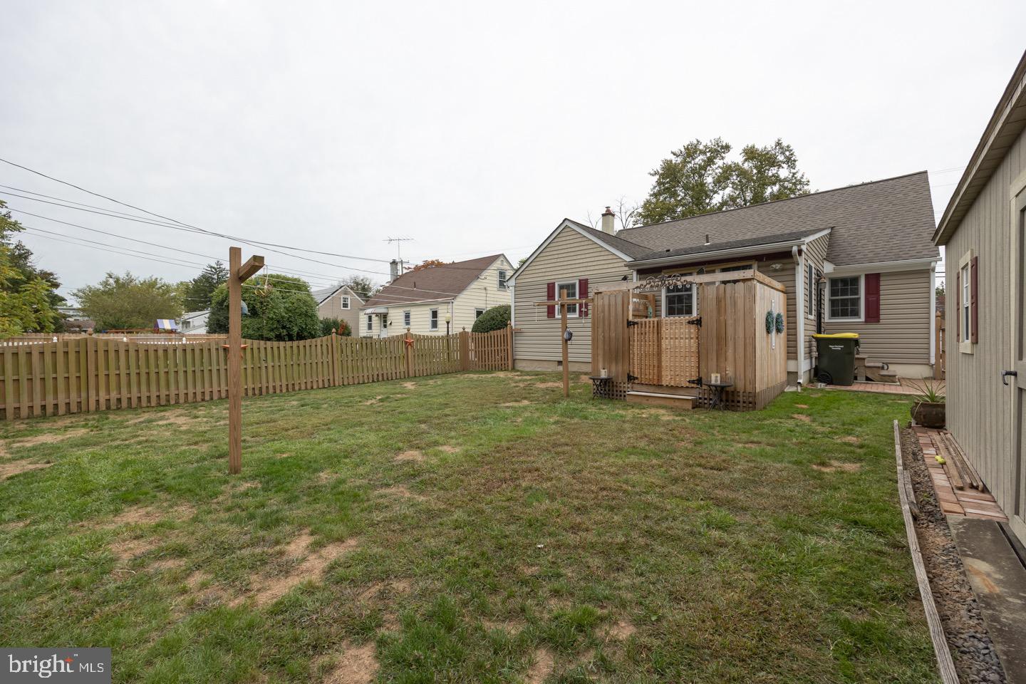 4221 Blair Mill Road Hatboro, PA 19040 - Photo 41 of 42 a view of a backyard with a garden and plants