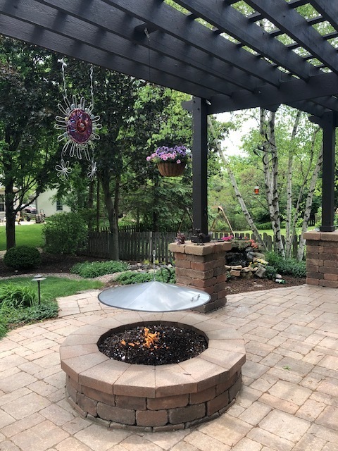 828 Sanctuary Lane Naperville, IL 60540 - Photo 27 of 28 a view of a porch with furniture and yard