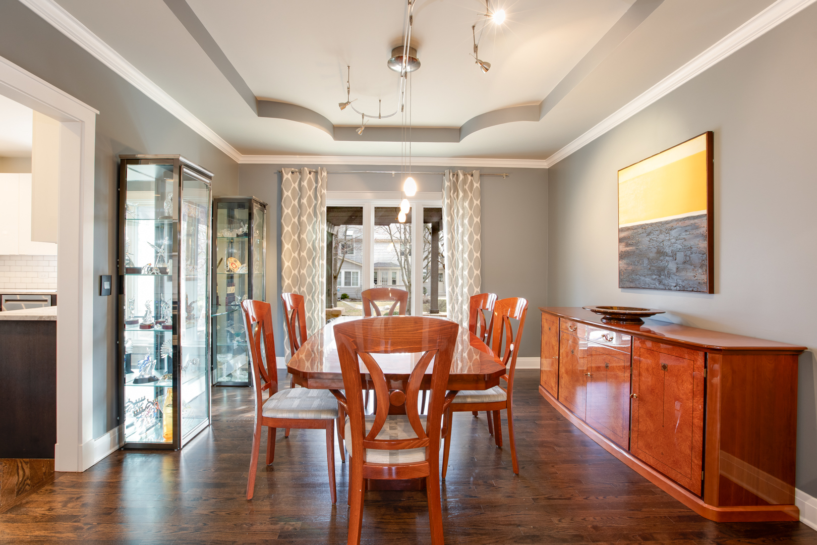 828 Sanctuary Lane Naperville, IL 60540 - Photo 4 of 28 a dining room with furniture window wooden floor