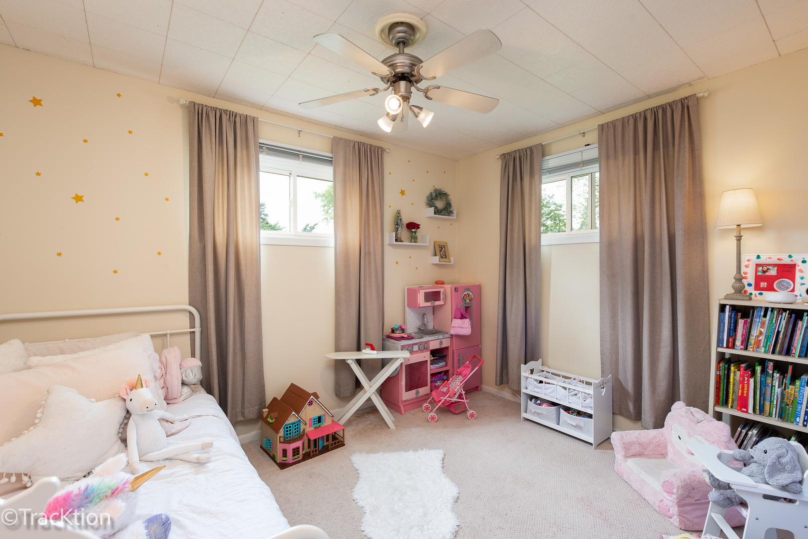 10S450 Ruth Drive Lemont, IL 60439 - Photo 17 of 22 a bedroom with furniture and a book shelf