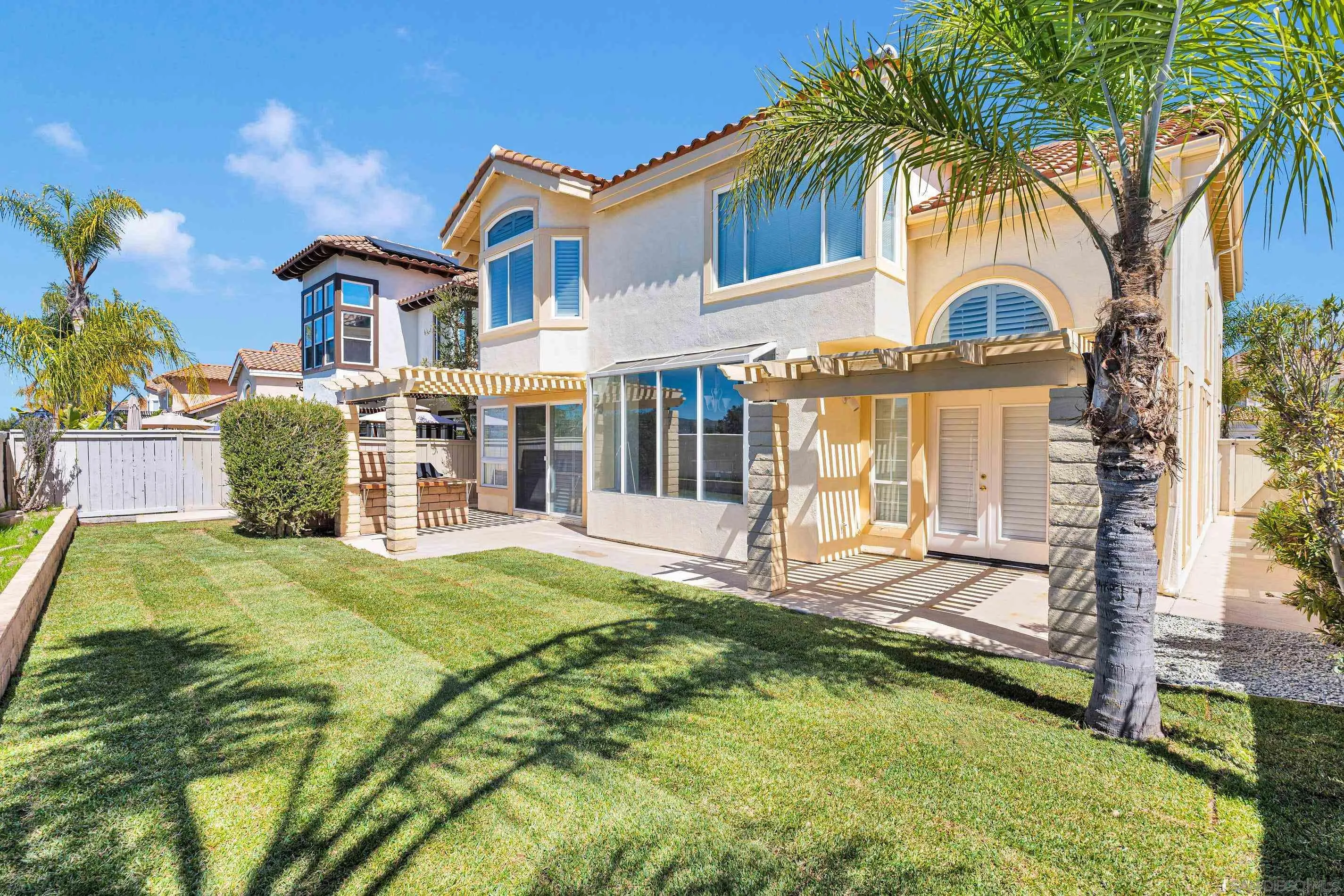 45441 Camino Monzon Temecula, CA 92592 - Photo 49 of 53 a view of swimming pool with a garden and plants