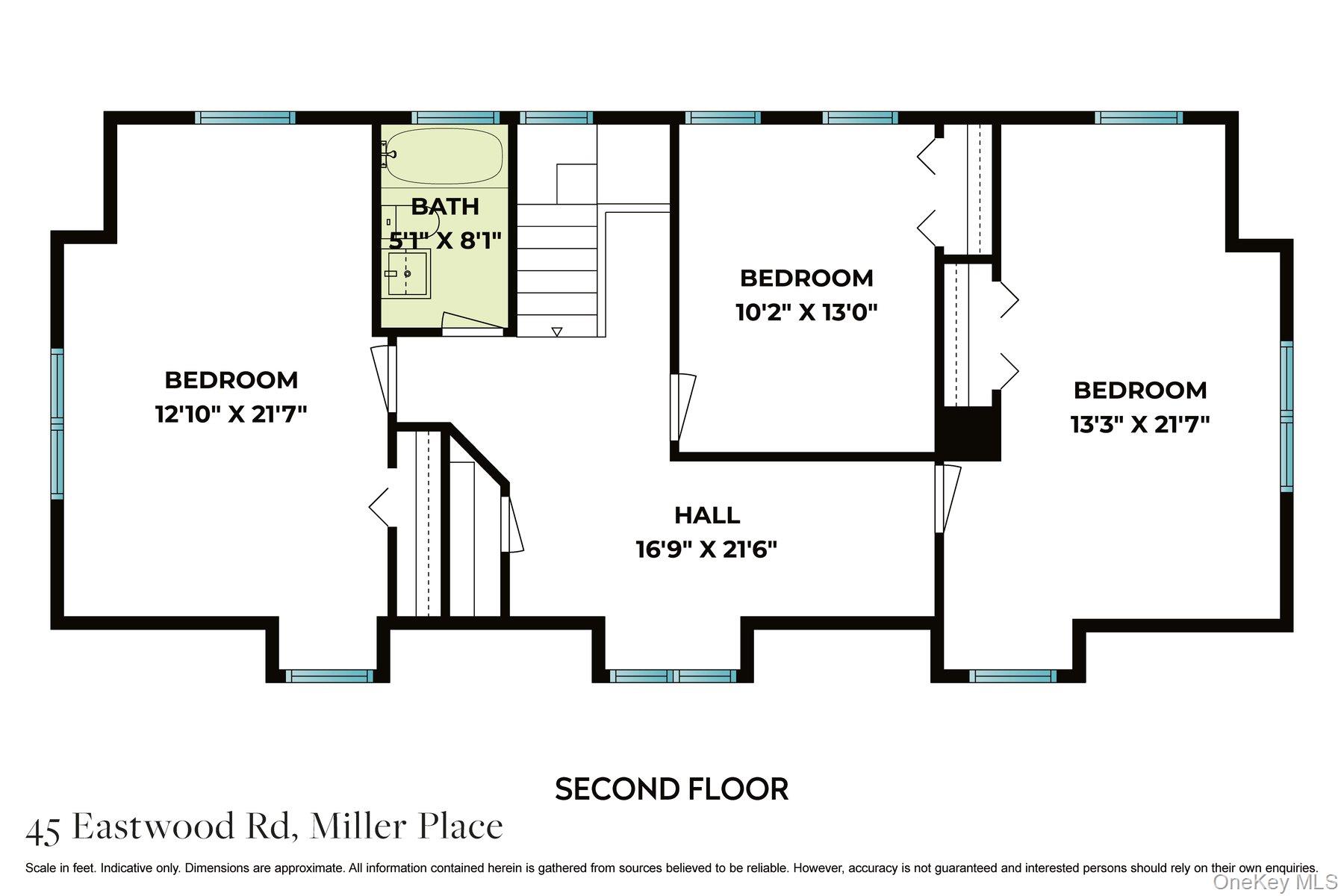 45 Eastwood Road Miller Place, NY 11764 - Photo 43 of 45 a picture of floor with and white walls