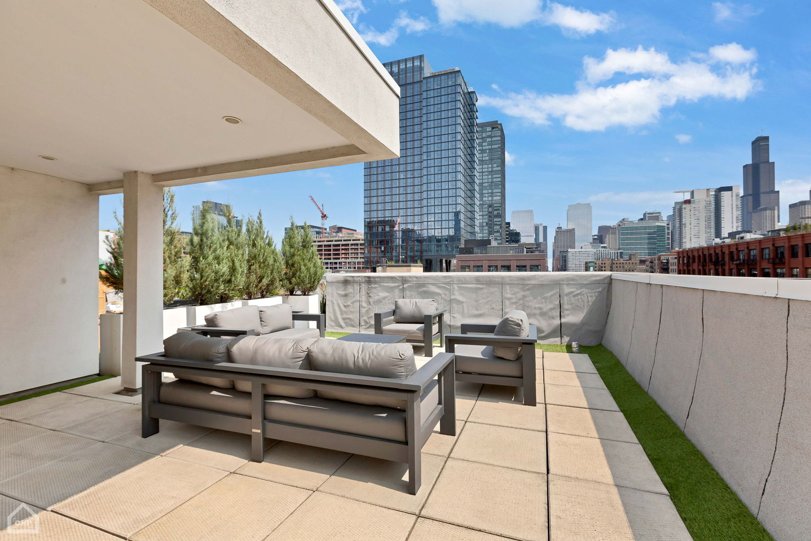 155 North Aberdeen Street, Unit 304 Chicago, IL 60607 - Photo 28 of 33 a outdoor space with patio furniture