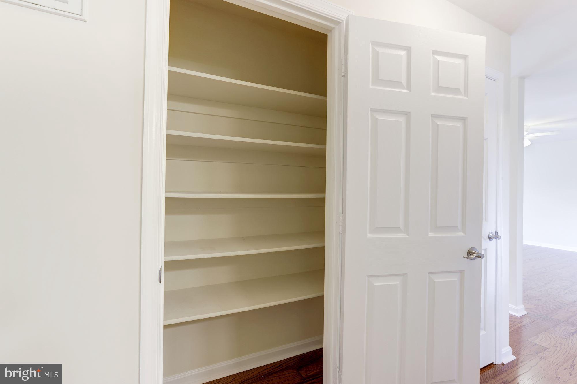 14065 Micah Road Rixeyville, VA 22737 - Photo 22 of 40 a view of walk in closet with empty racks