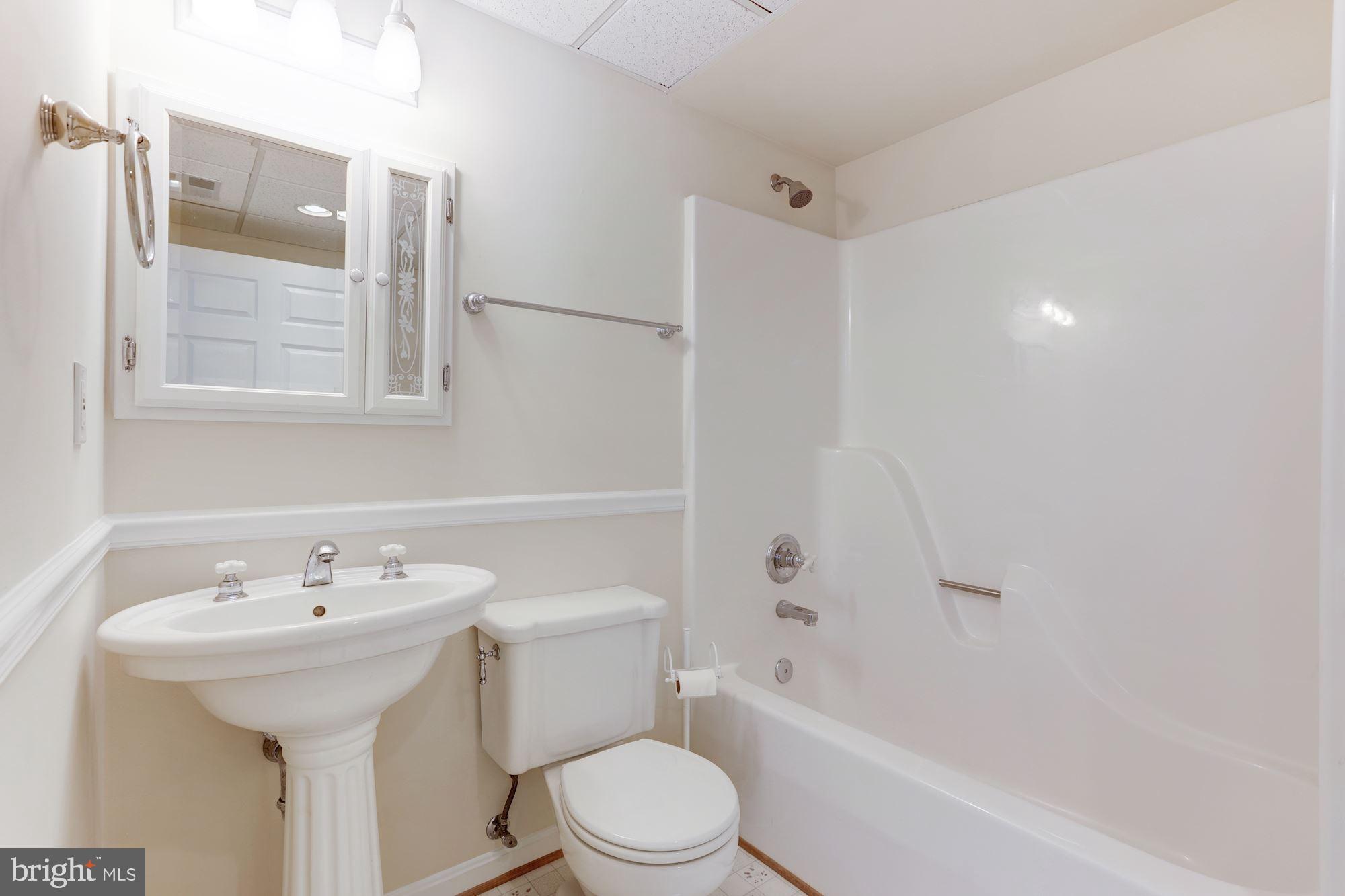 14065 Micah Road Rixeyville, VA 22737 - Photo 31 of 40 a bathroom with a sink toilet and shower