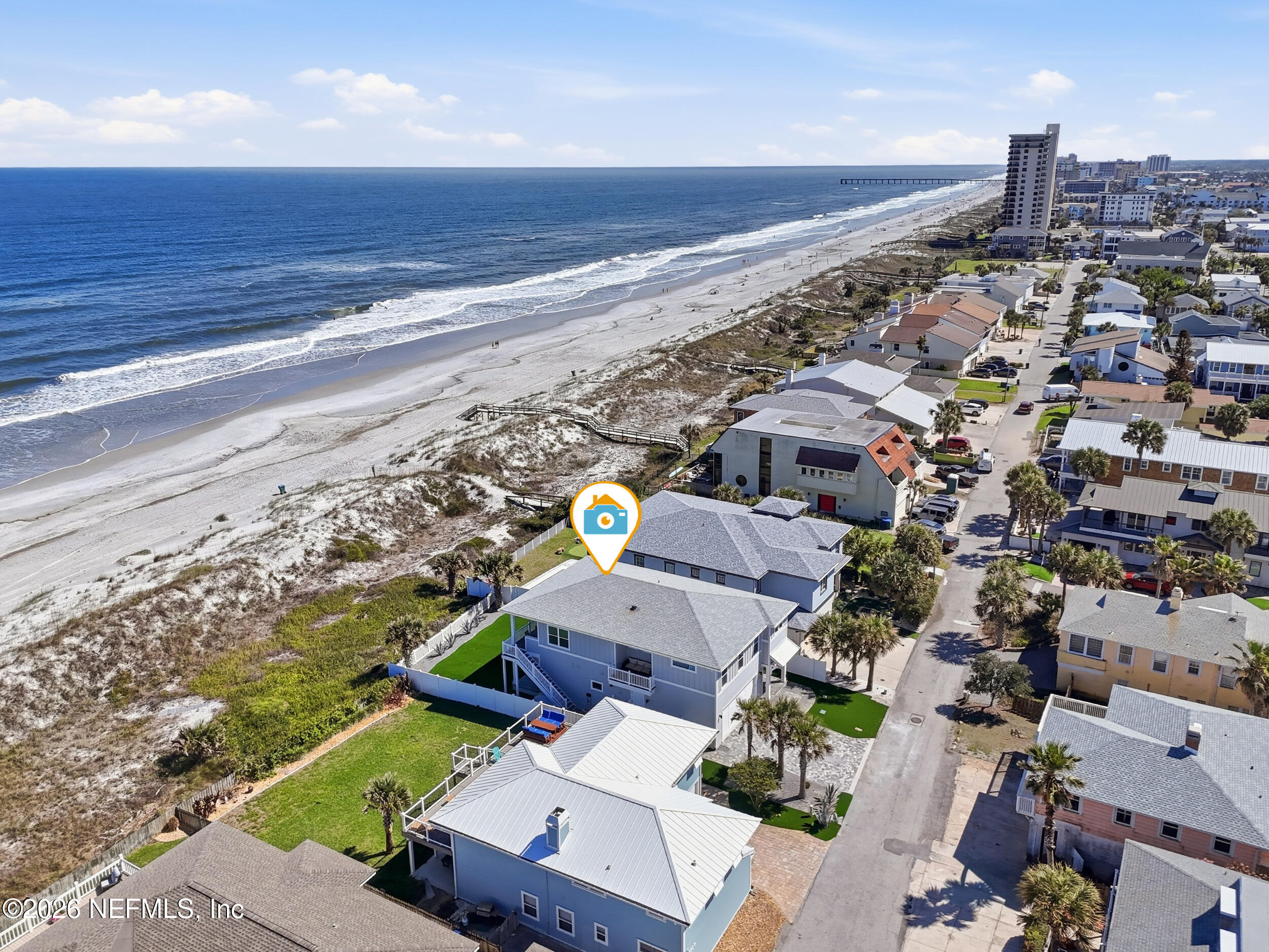 1717 Strand Street Neptune Beach, FL 32266 - Photo 2 of 84 an aerial view of a city with ocean view