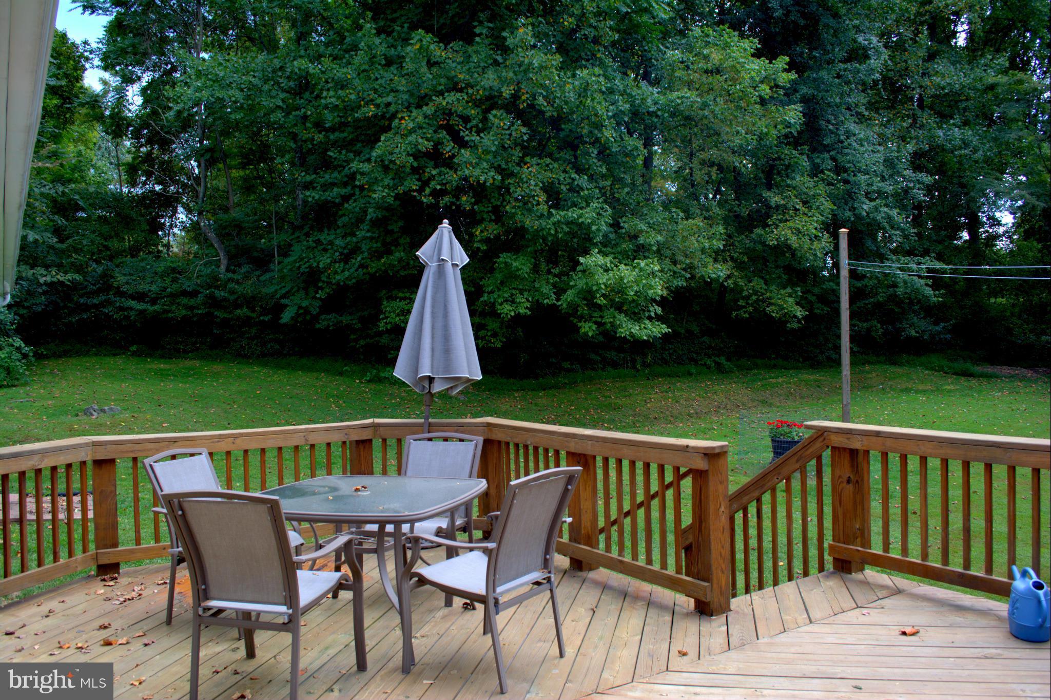 310 High Knob Road Front Royal, VA 22630 - Photo 6 of 30 a view of deck with furniture and garden
