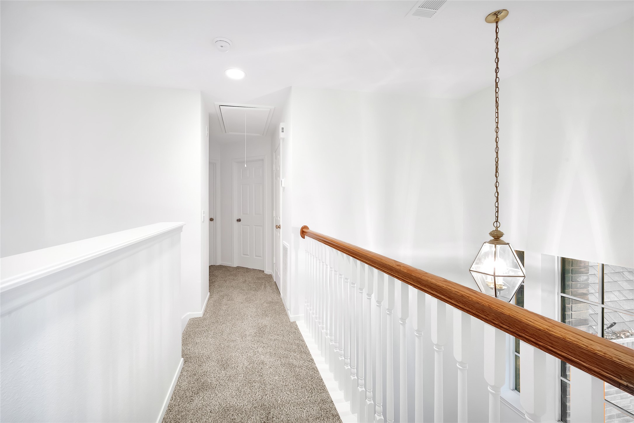 9606 Summer Run Houston, TX 77064 - Photo 29 of 41 interior overlook creating an open, airy feel with views to the main living and grand entry.