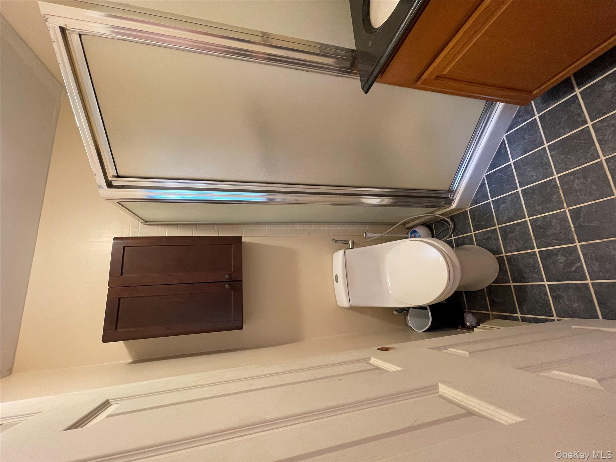 257 Lake Road Salisbury Mills, NY 12577 - Photo 15 of 30 a bathroom with a toilet and a shower