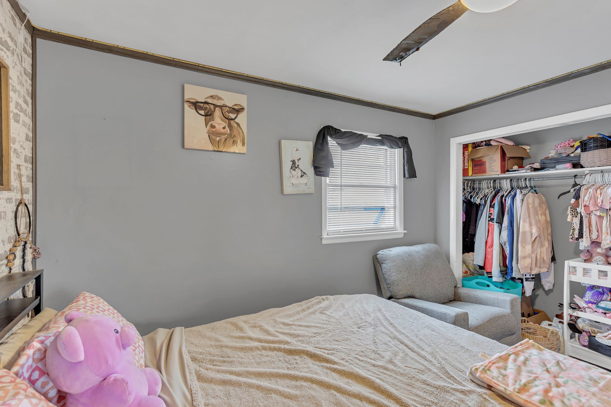 60 Main Street Ethridge, TN 38456 - Photo 14 of 25 a bedroom with a bed and a window